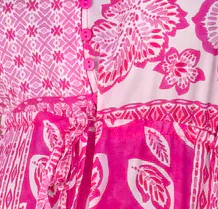 Aidy Dress - Pink Patchwork - Image 11