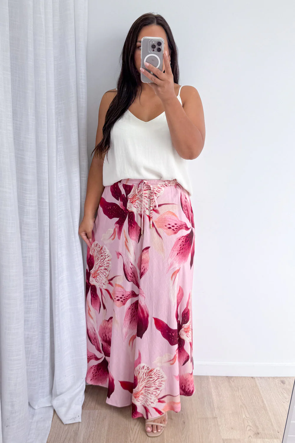 Alaya Skirt - Blush Floral - Image 6