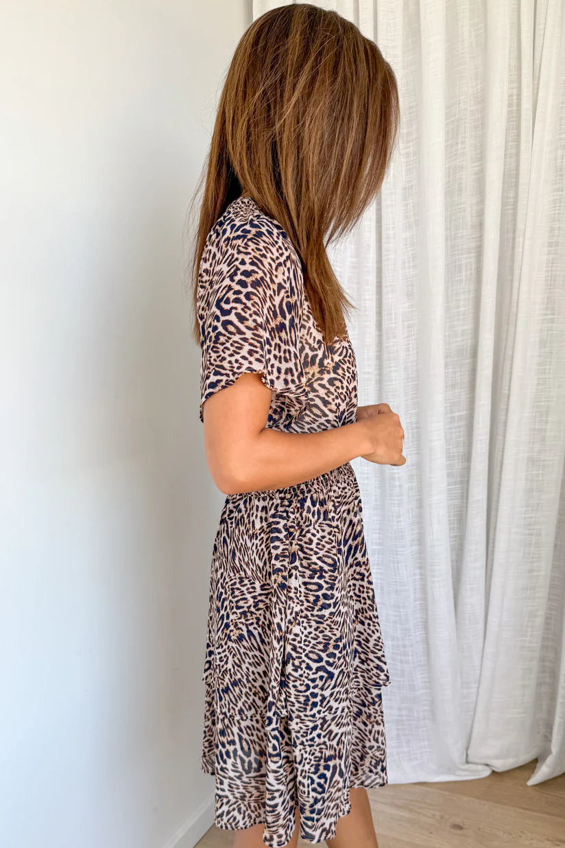 Alex Dress - Leopard - Image 4
