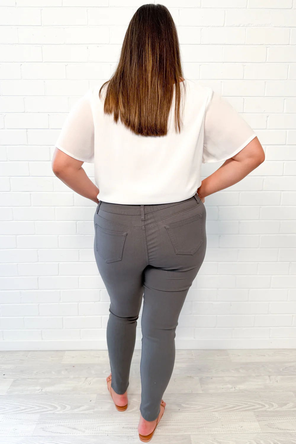 Alexa Pants - Charcoal - Image 8