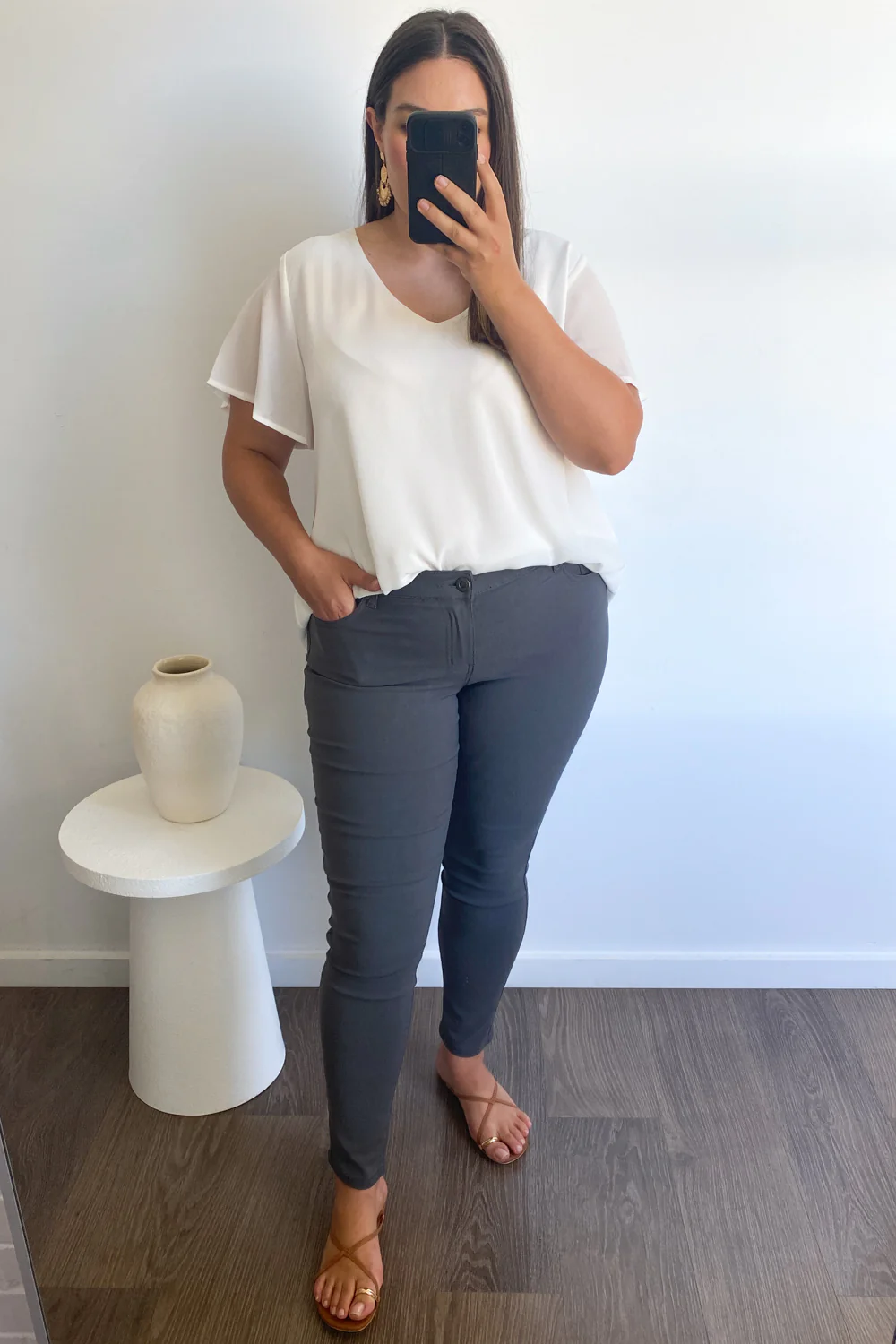 Alexa Pants - Charcoal - Image 9
