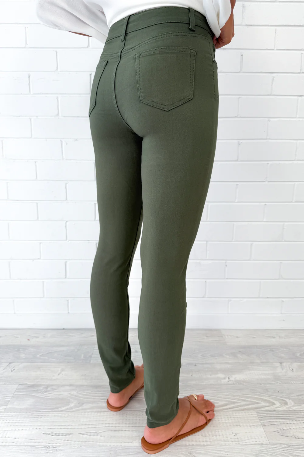 Alexa Pants - Khaki - Image 13