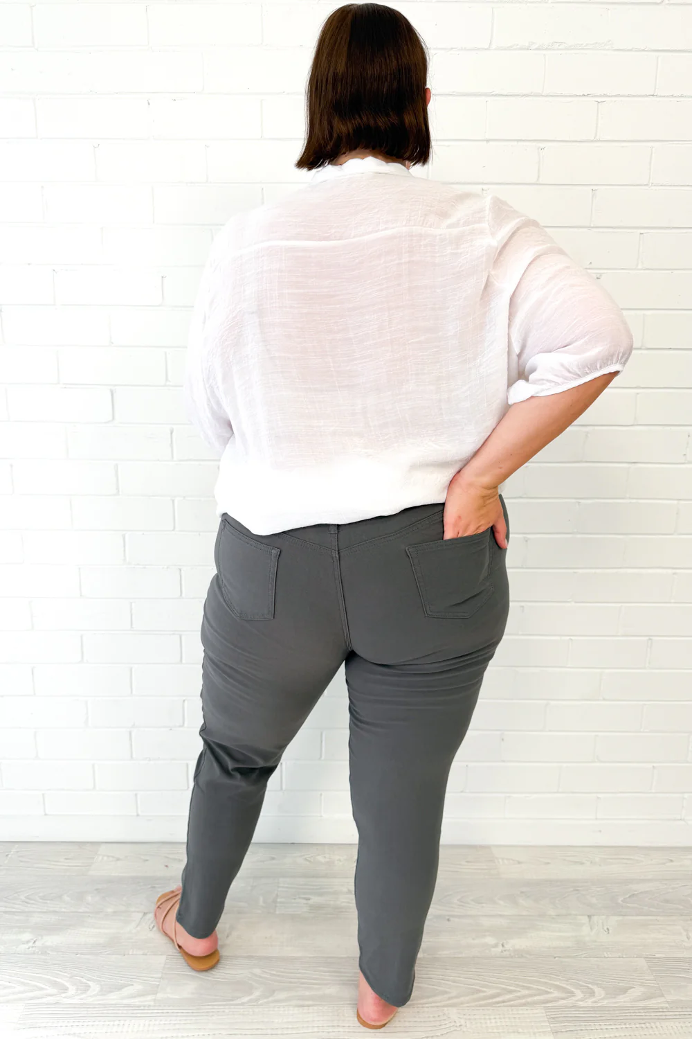 Alexa Pants - Khaki - Image 18