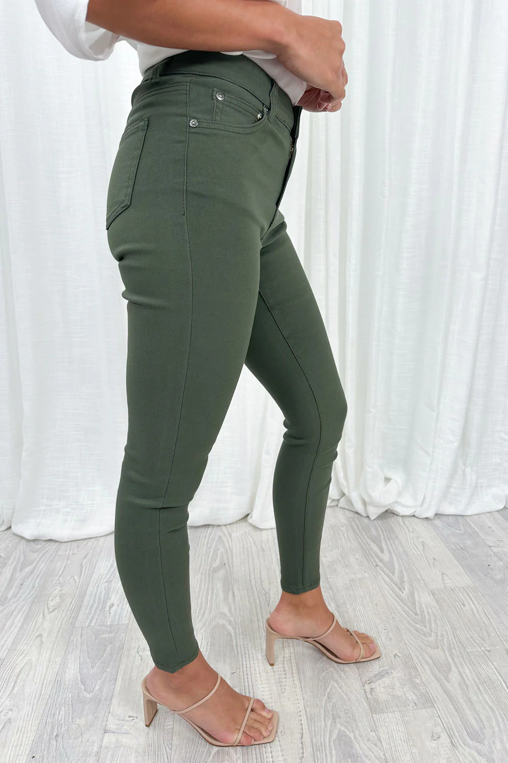 Alexa Pants - Khaki - Image 21