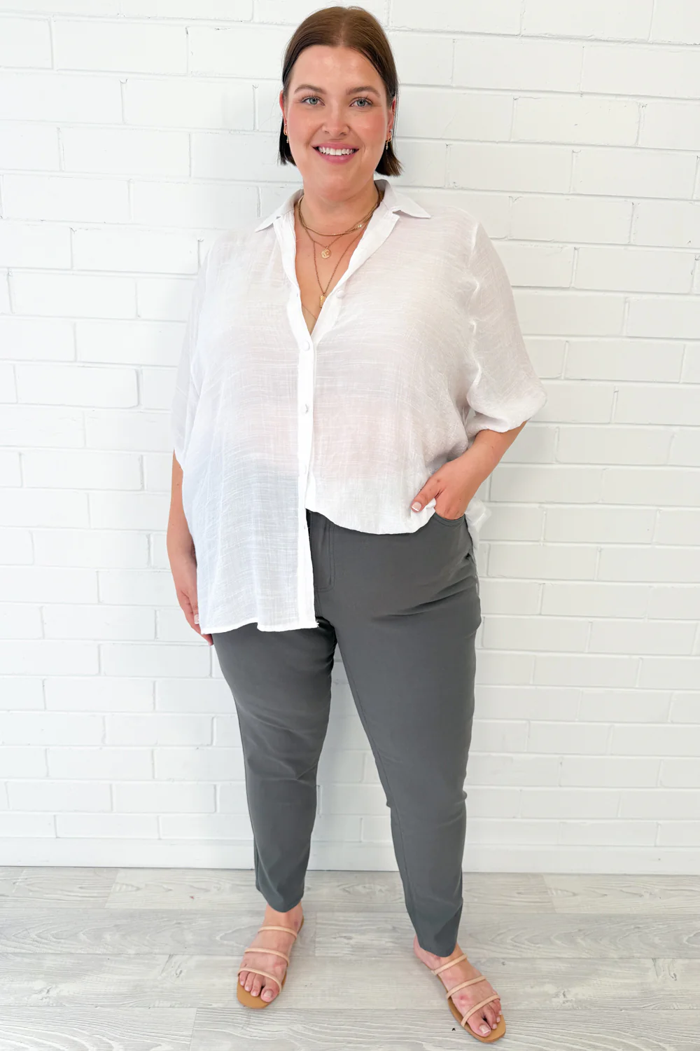 Alexa Pants - Khaki - Image 24