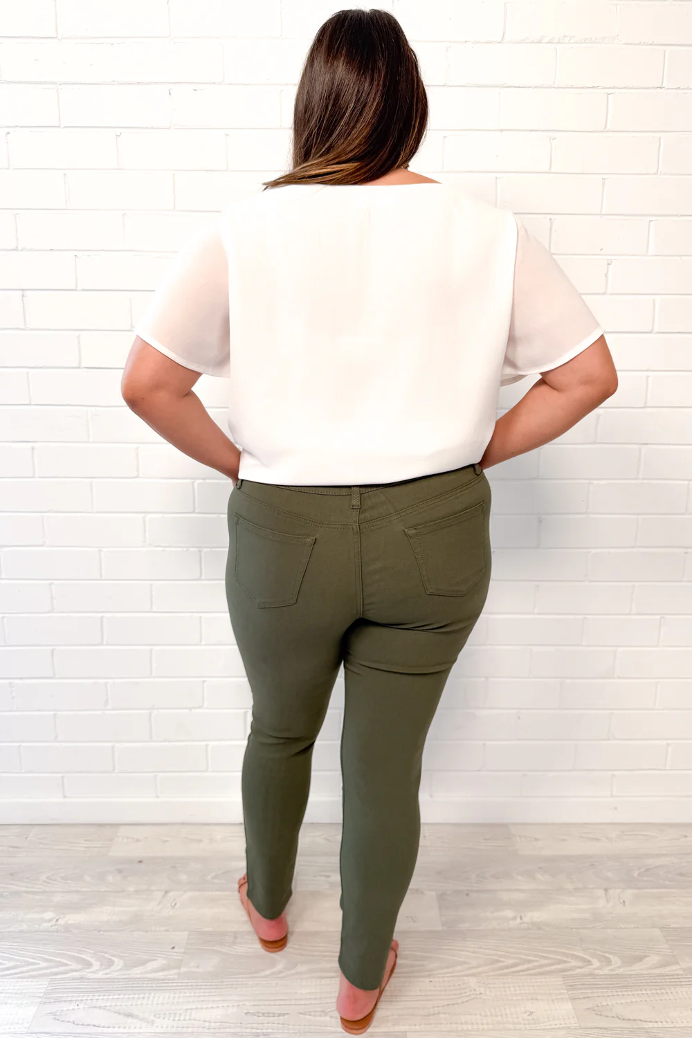 Alexa Pants - Khaki - Image 8