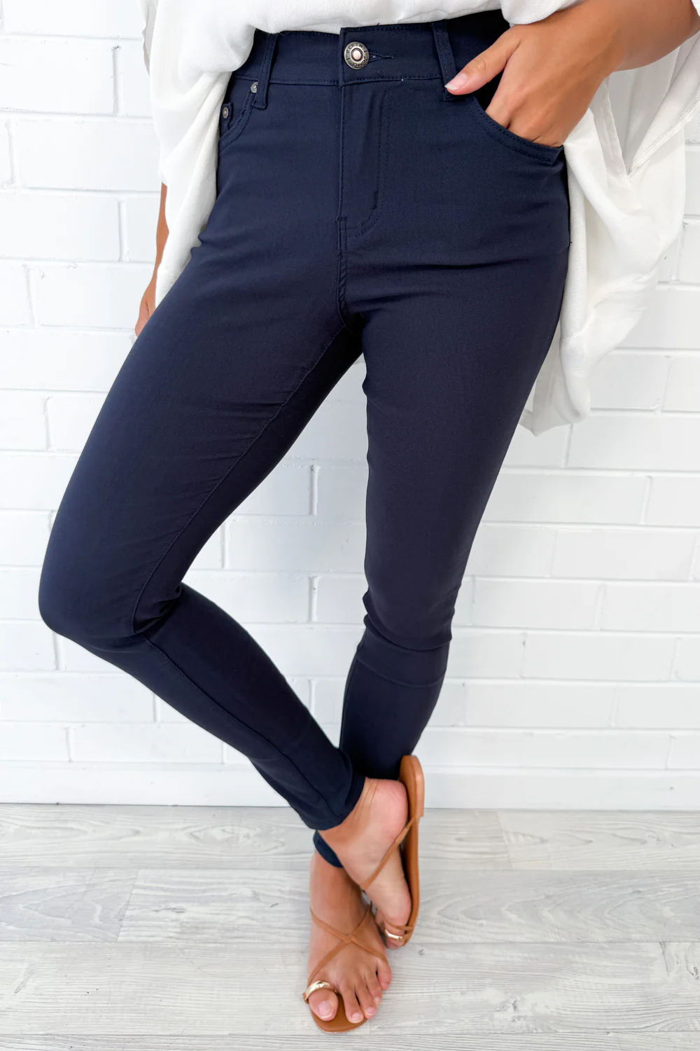 Alexa Pants - Navy - Image 25