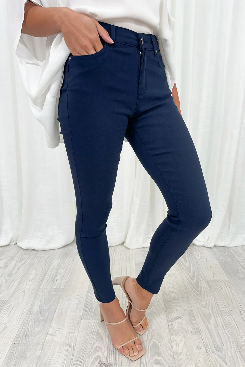 Alexa Pants - Navy - Image 28
