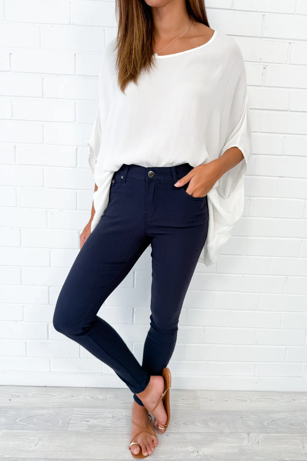Alexa Pants - Navy - Image 3
