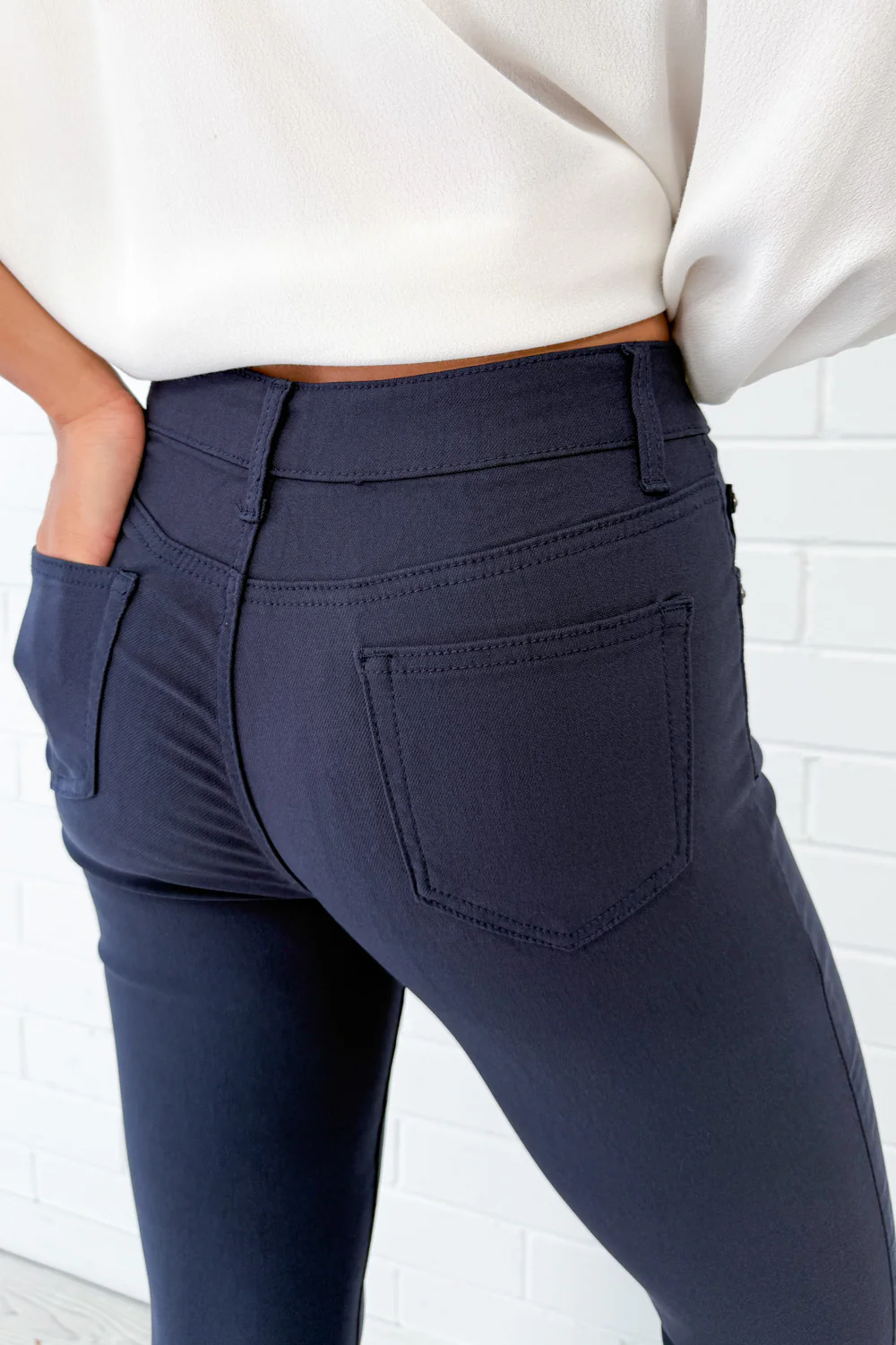 Alexa Pants - Navy - Image 6
