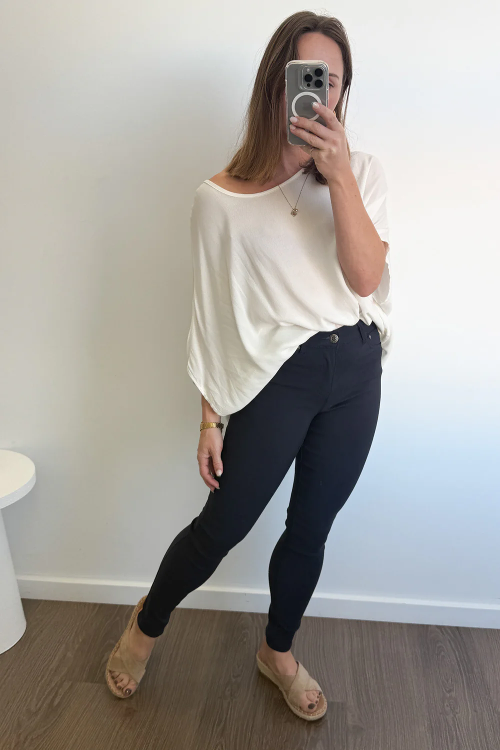 Alexa Pants Petite - Navy - Image 11
