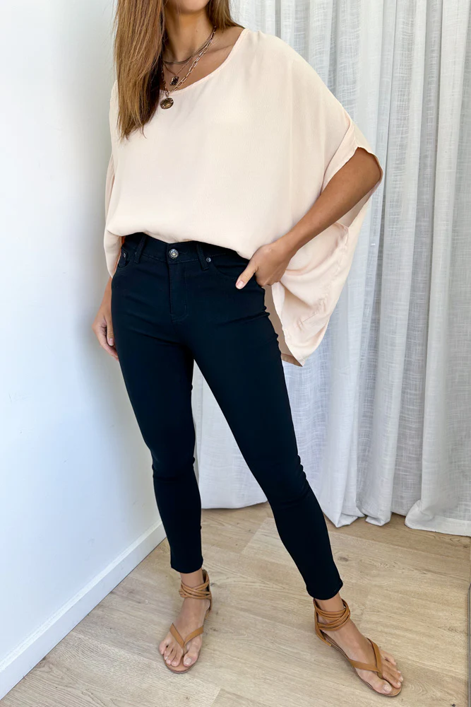 Alexa Pants Petite - Black - Image 2