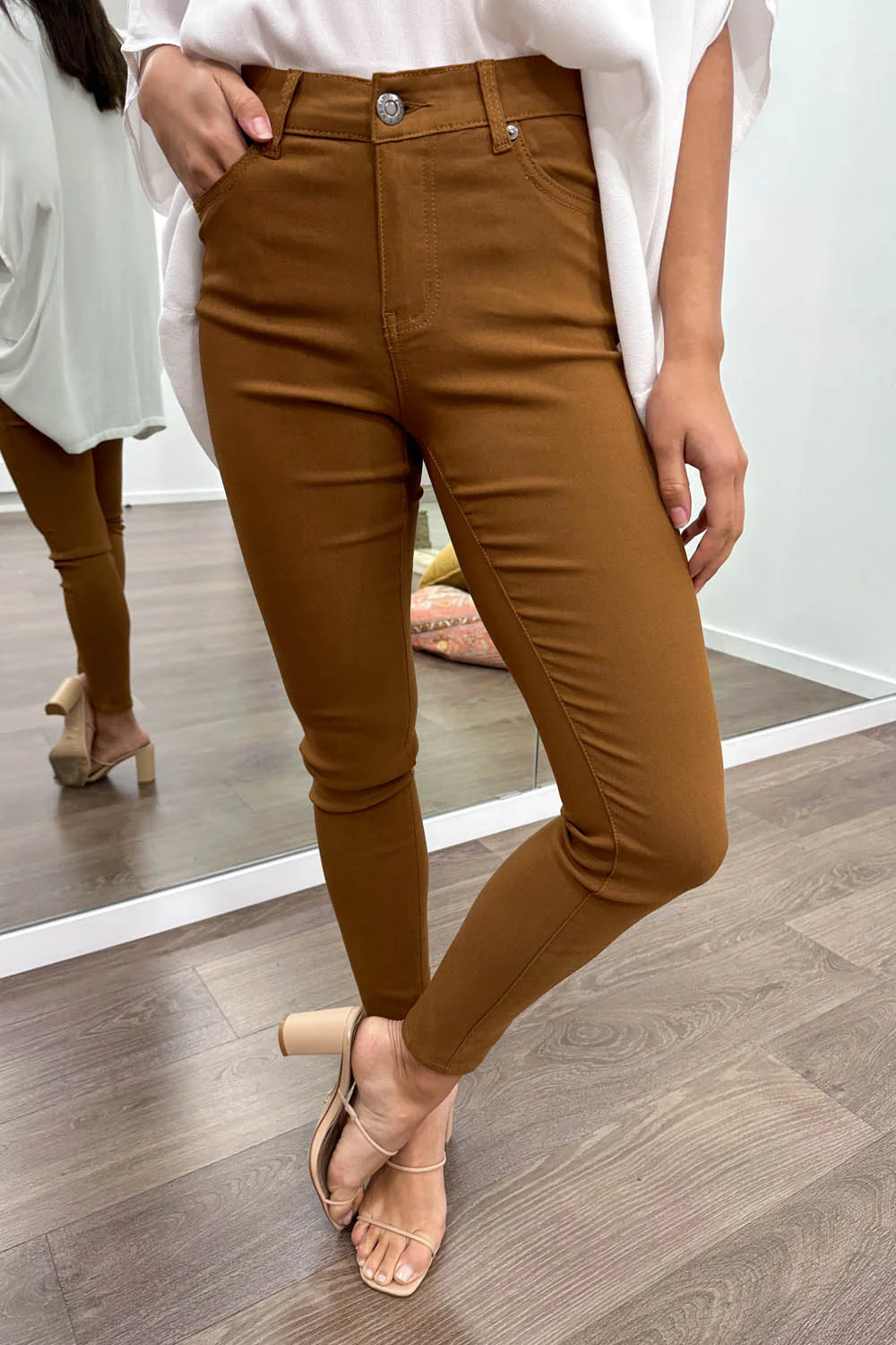 Alexa Pants - Toffee - Image 10