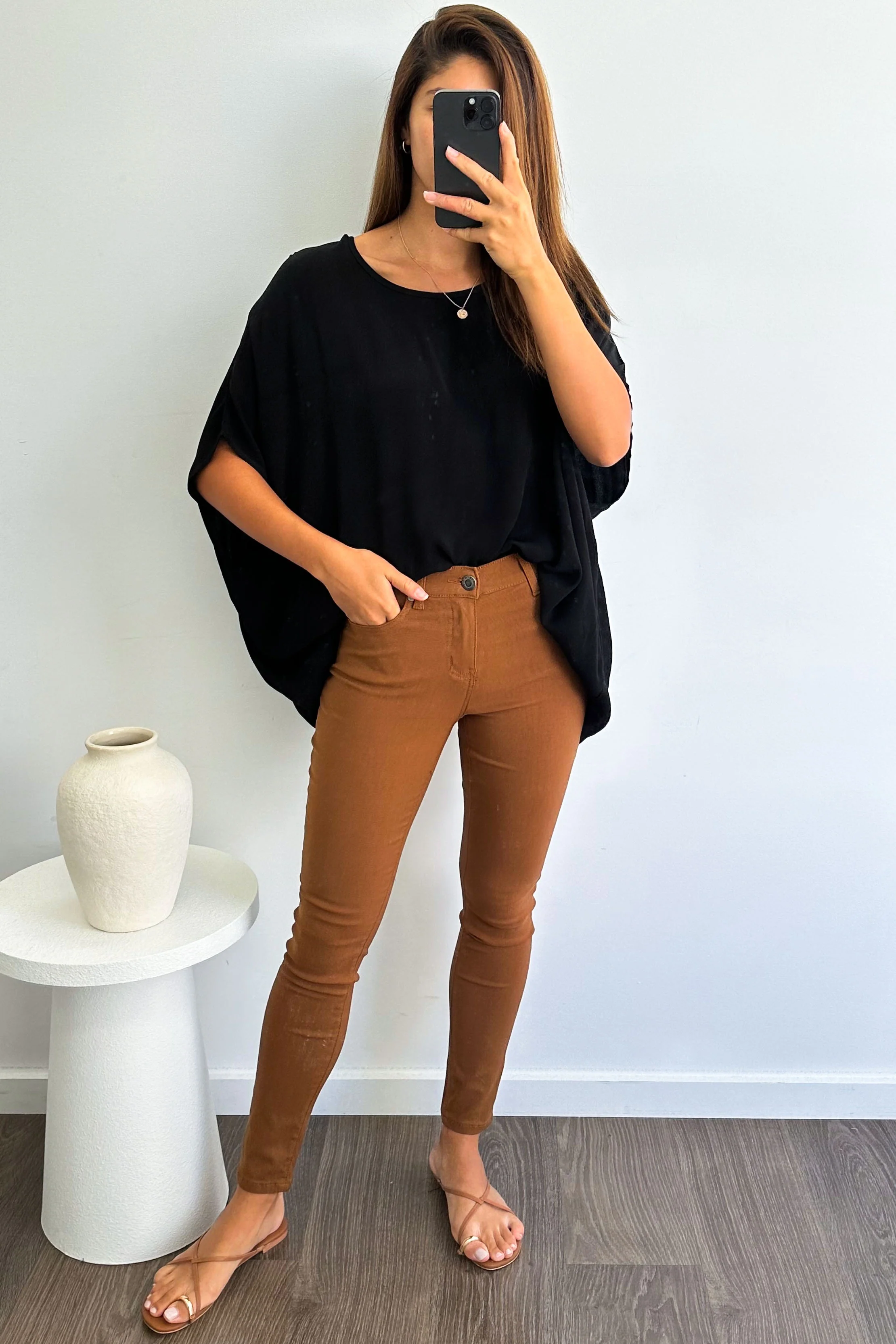 Alexa Pants - Toffee - Image 13