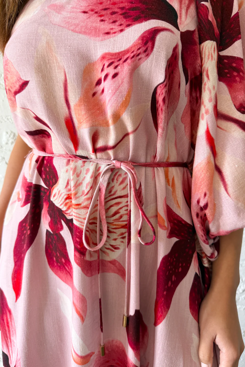 Aluna Maxi Dress - Blush Floral - Image 10
