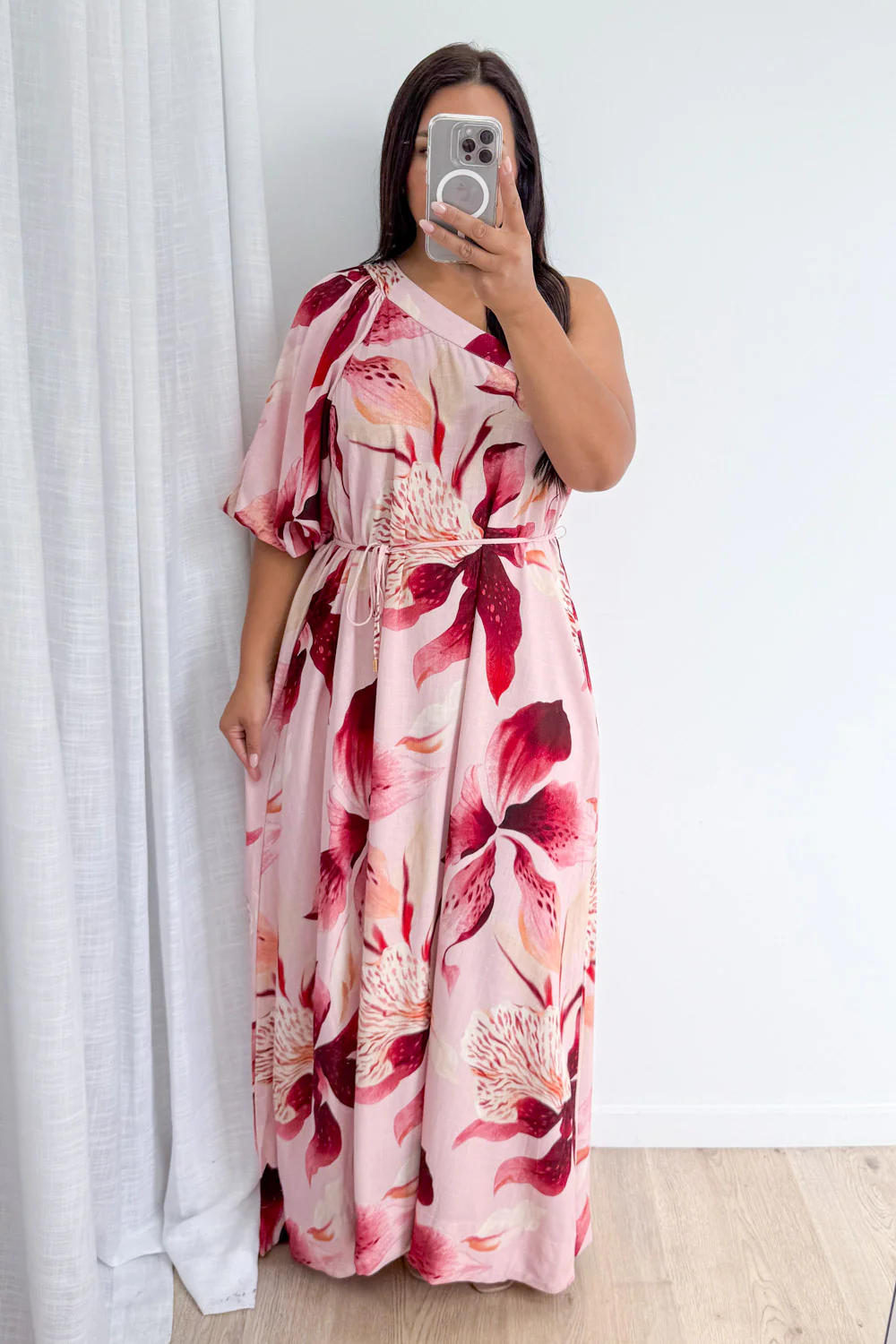 Aluna Maxi Dress - Blush Floral - Image 12