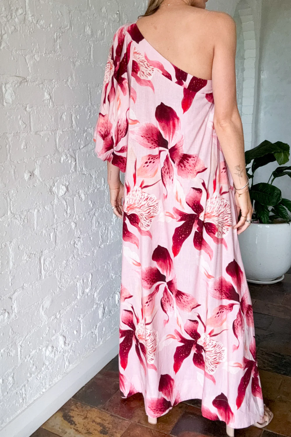 Aluna Maxi Dress - Blush Floral - Image 8