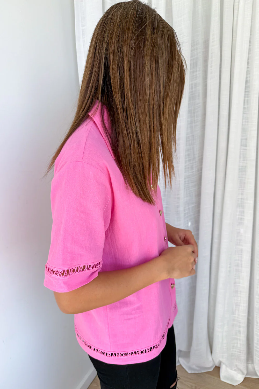 Amour Shirt - Pink - Image 9