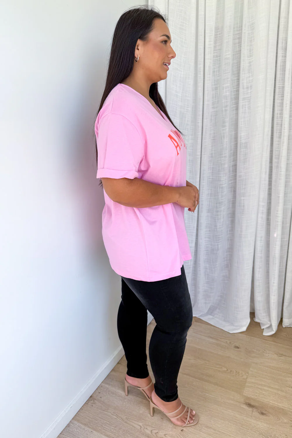 Amour Tee - Candy Pink - Image 11