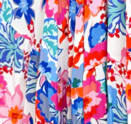 Annika Dress - White Multi Flower - Image 10