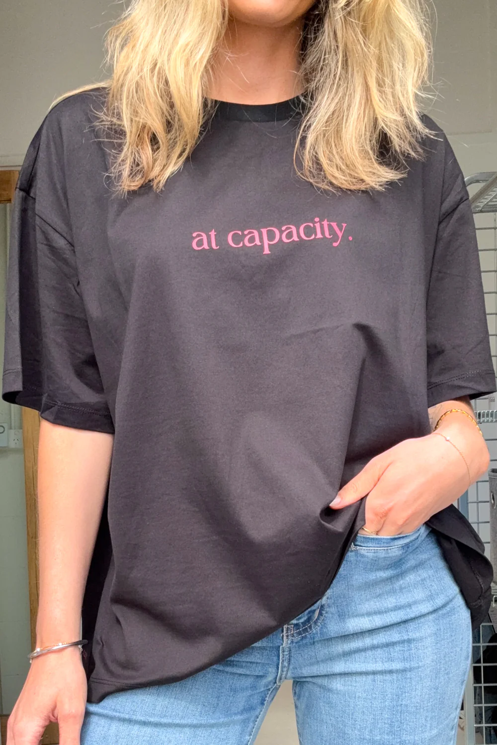 At Capacity Oversized Tee - Image 5