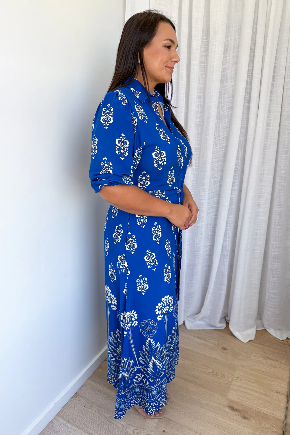 Ava Dress - Blue Boho - Image 8