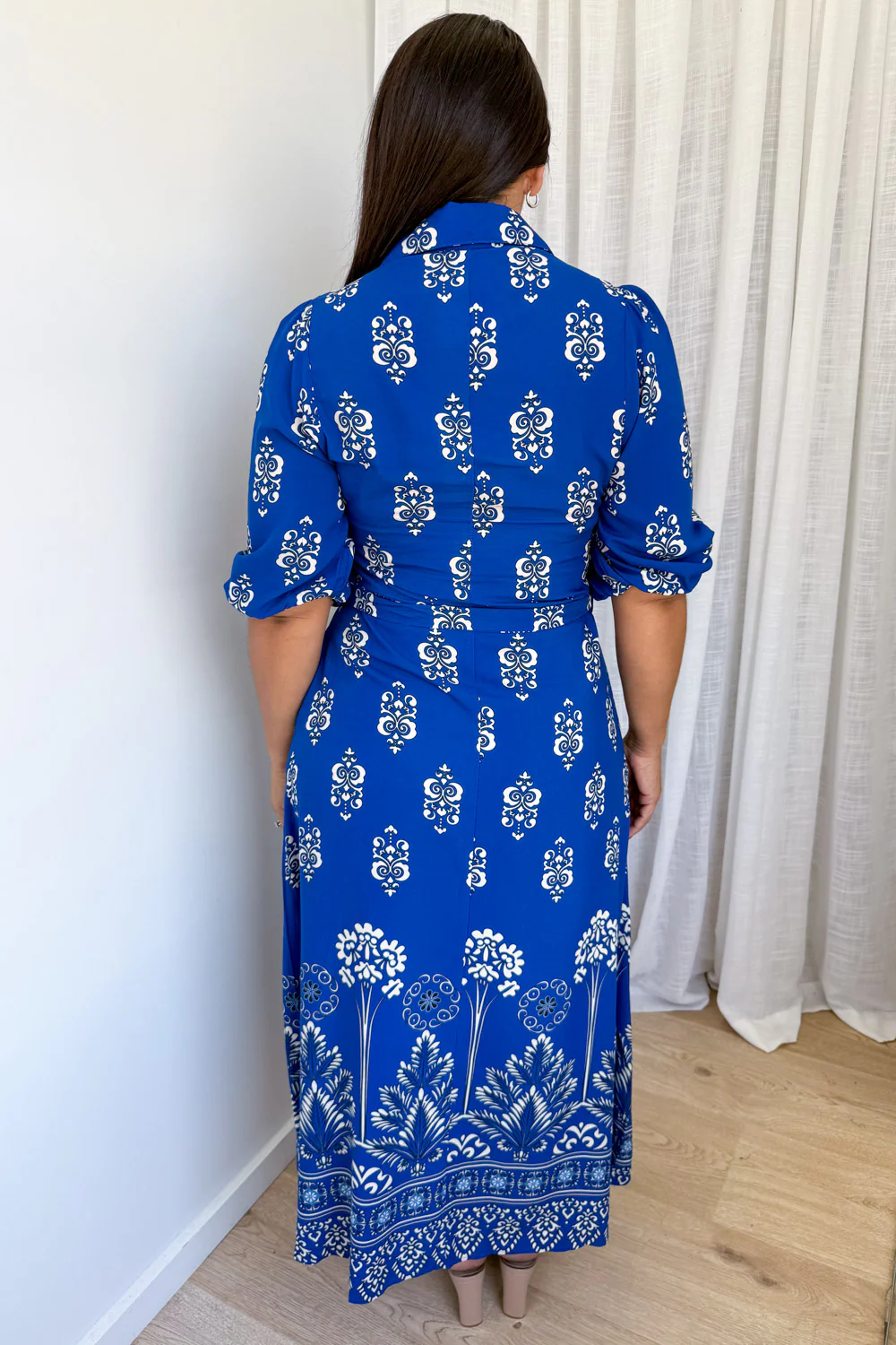 Ava Dress - Blue Boho - Image 9