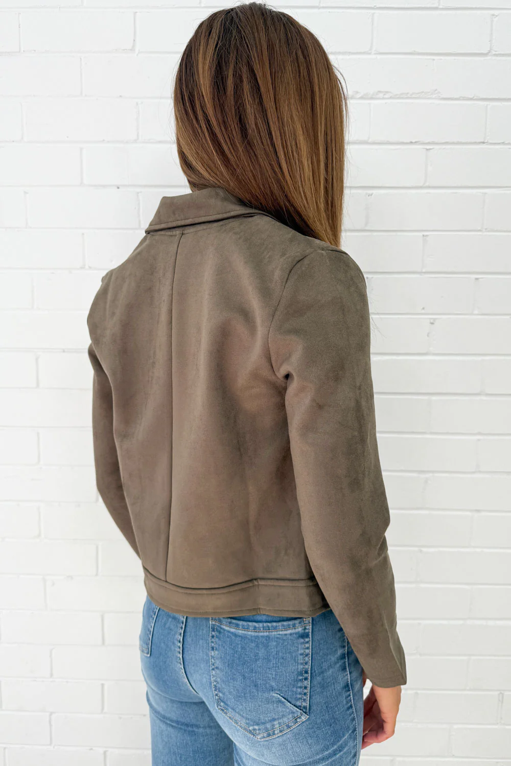 Avery Jacket - Khaki - Image 4