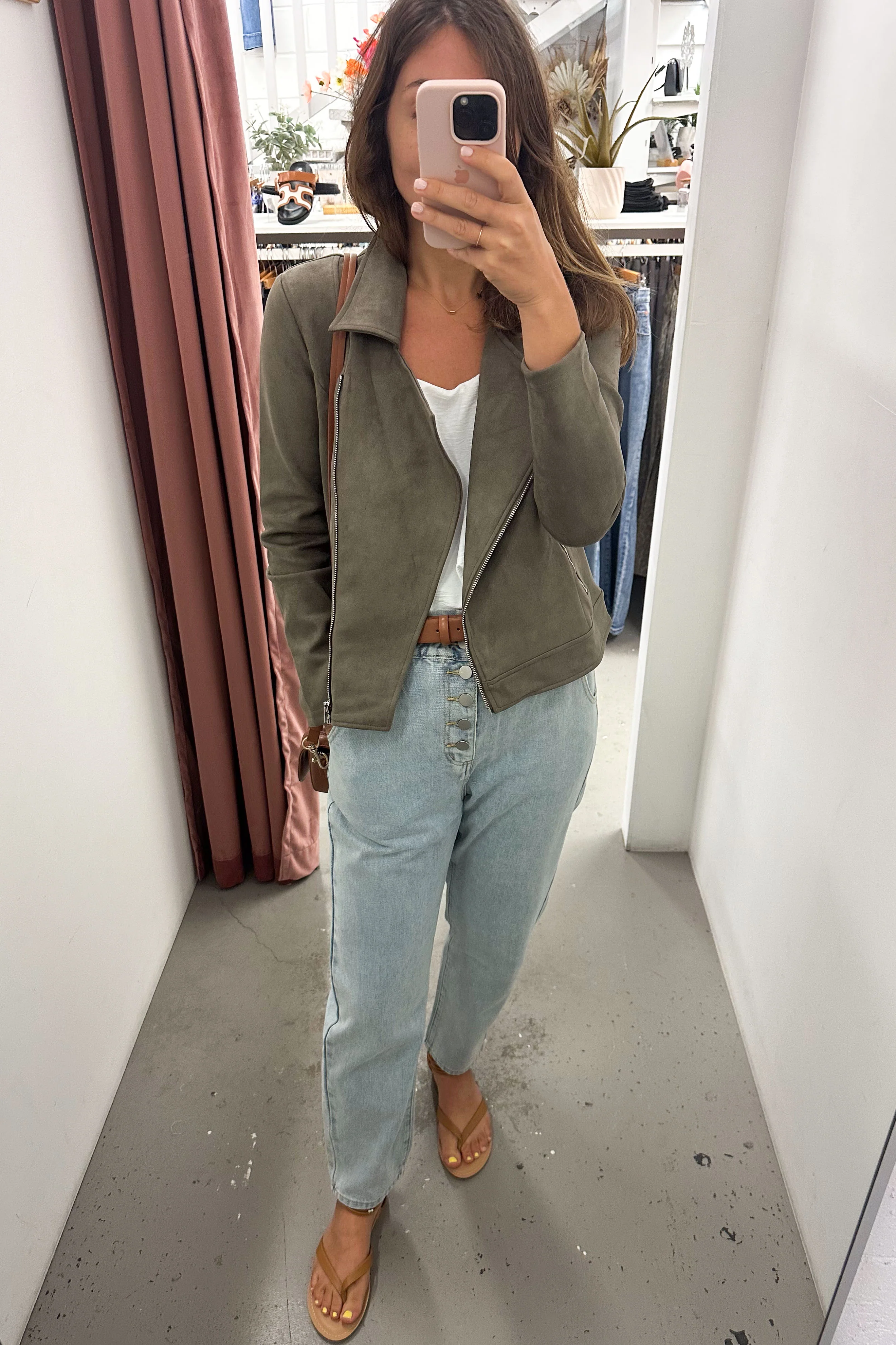 Avery Jacket - Khaki - Image 7