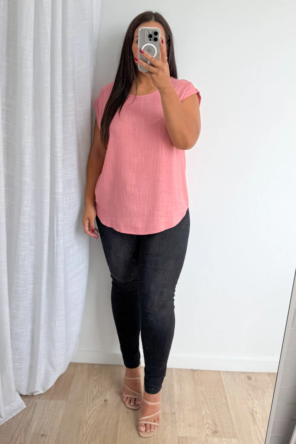 Bailey Top - Blush Pink - Image 11