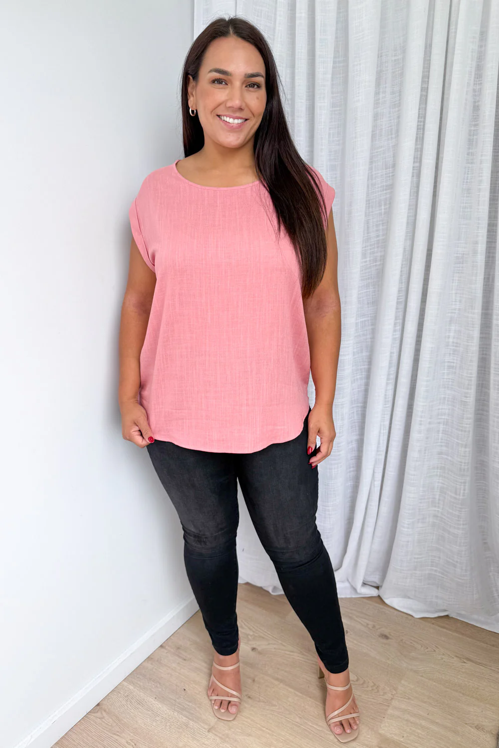 Bailey Top - Blush Pink - Image 12