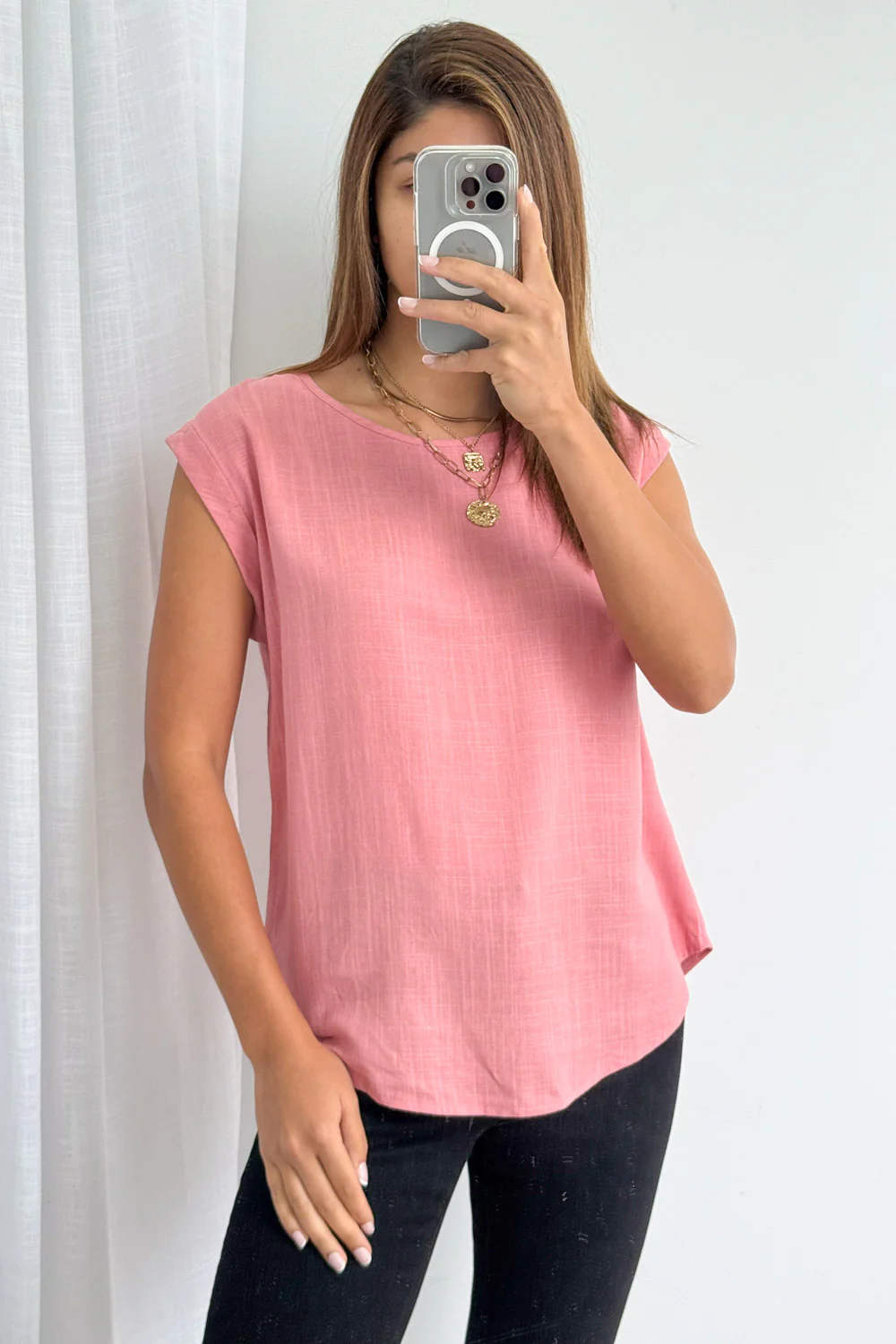 Bailey Top - Blush Pink - Image 8