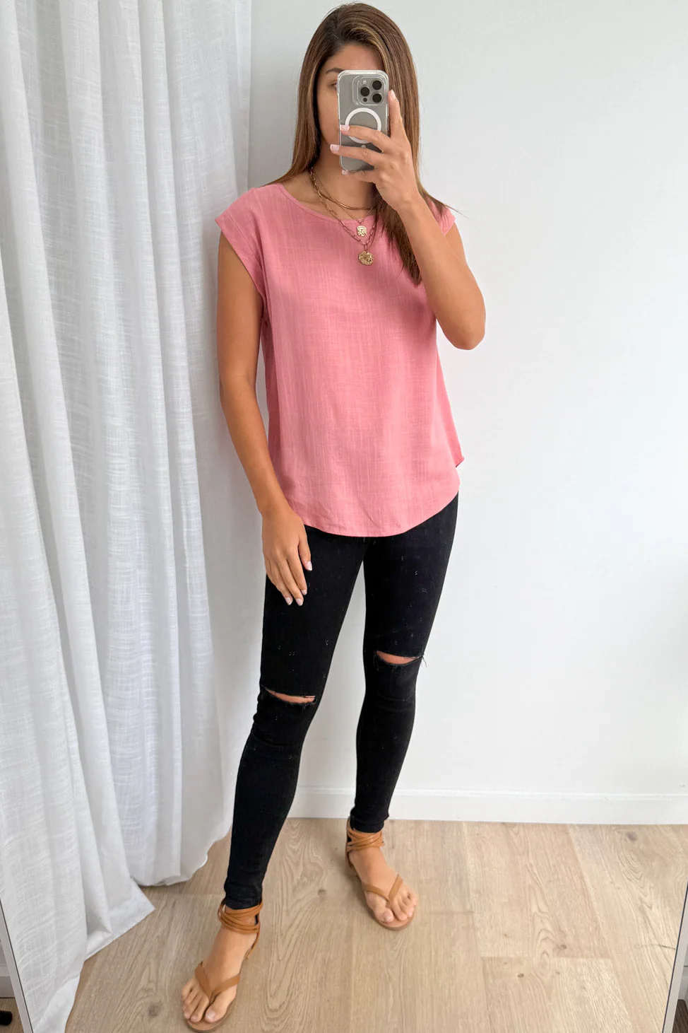 Bailey Top - Blush Pink - Image 9