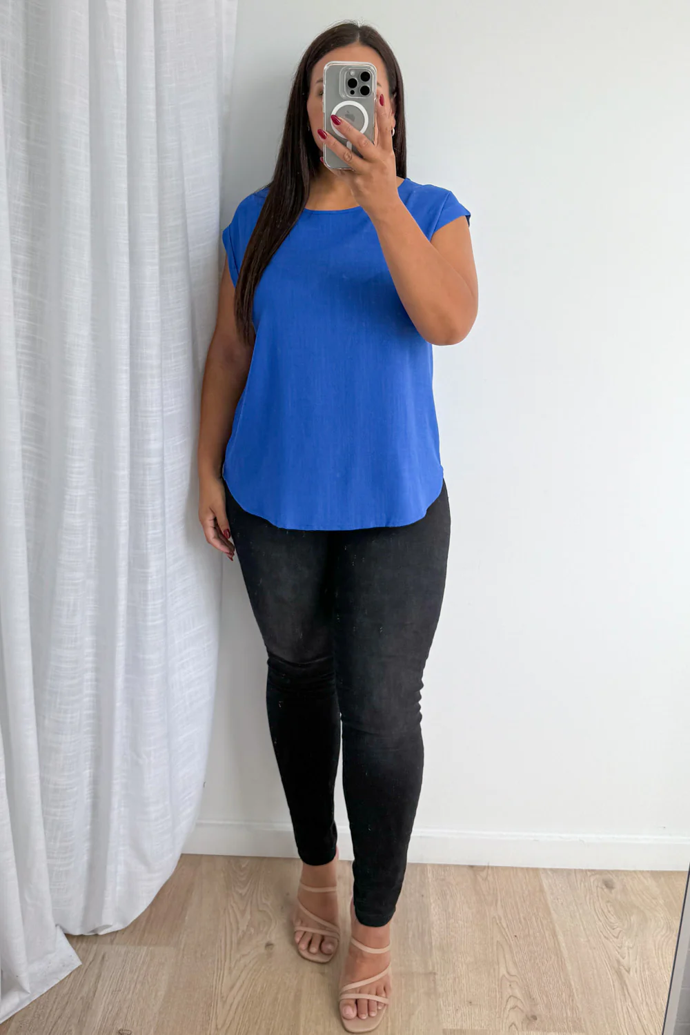 Bailey Top - Cobalt Blue - Image 11