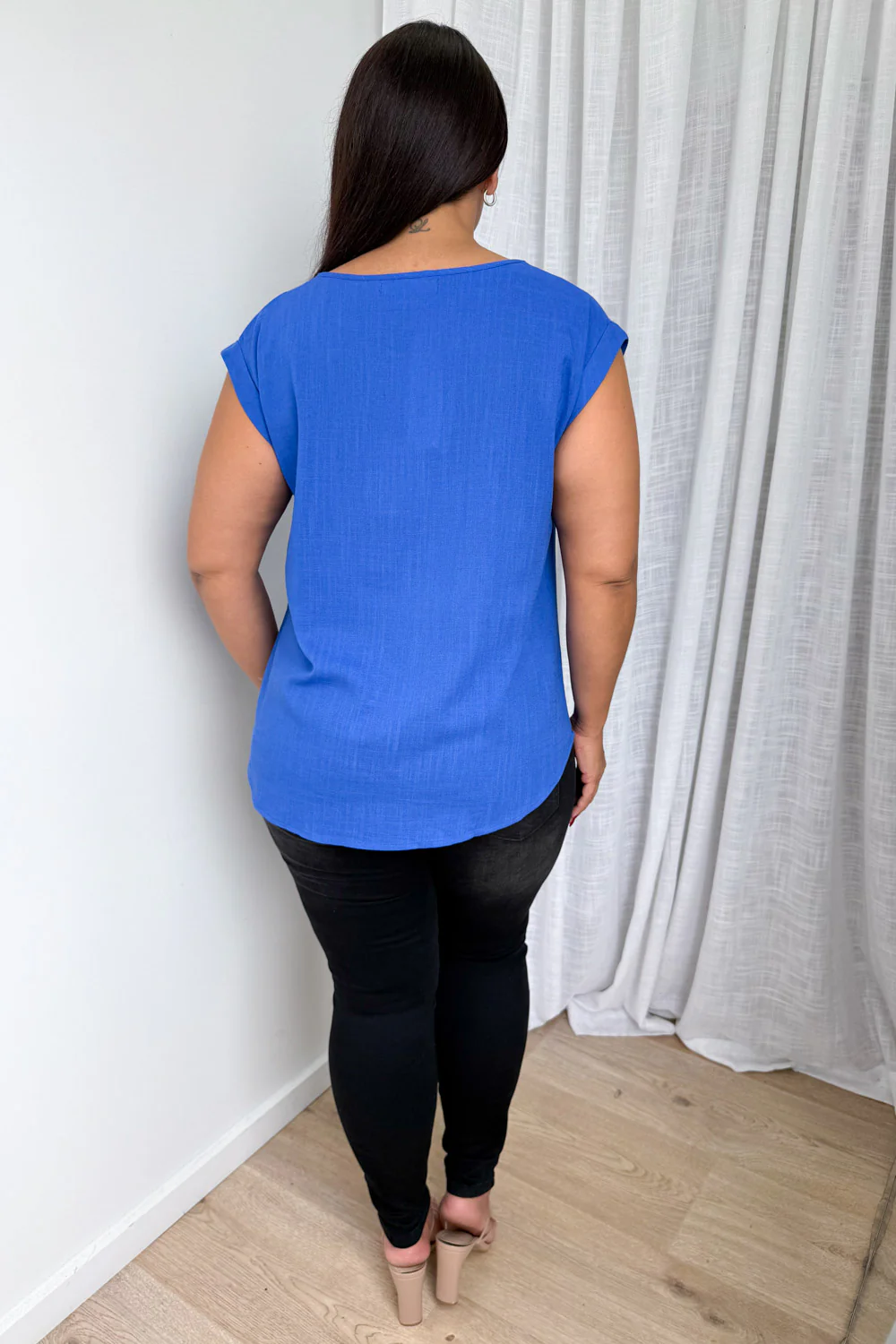 Bailey Top - Cobalt Blue - Image 13