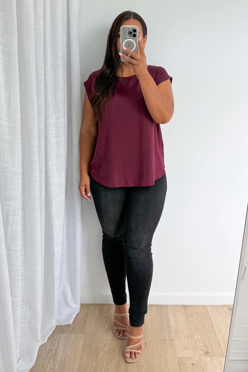 Bailey Top - Merlot - Image 12