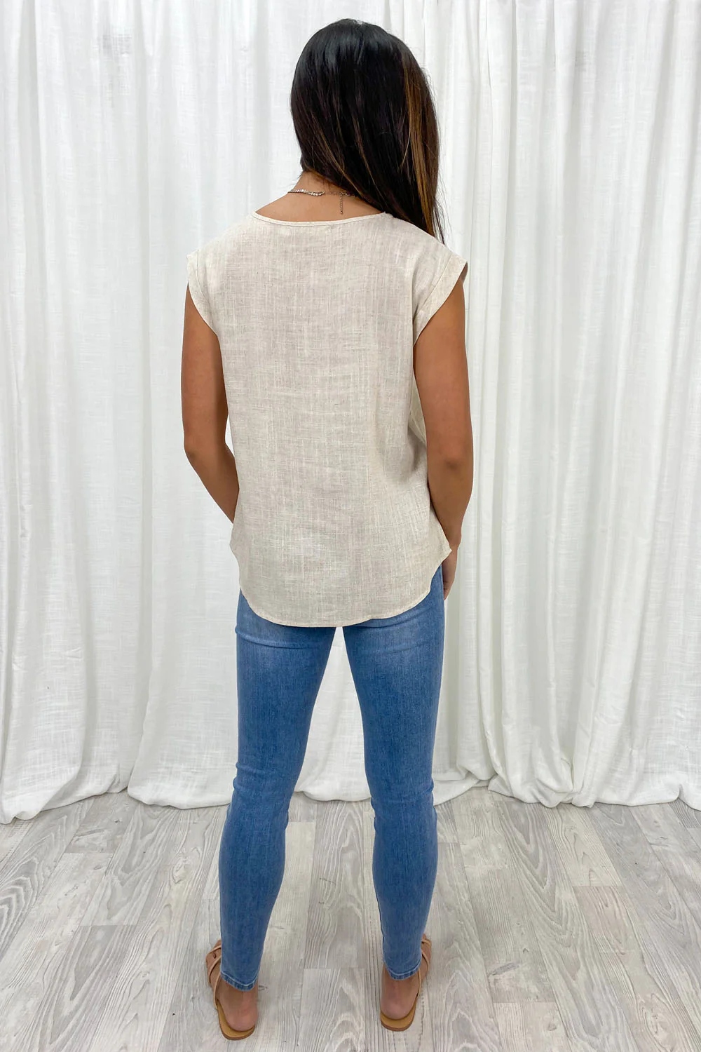 Bailey Top - Oatmeal - Image 5