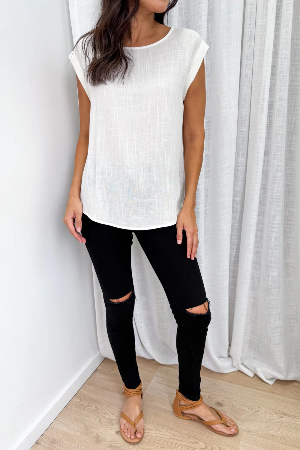 Bailey Top - White - Image 3