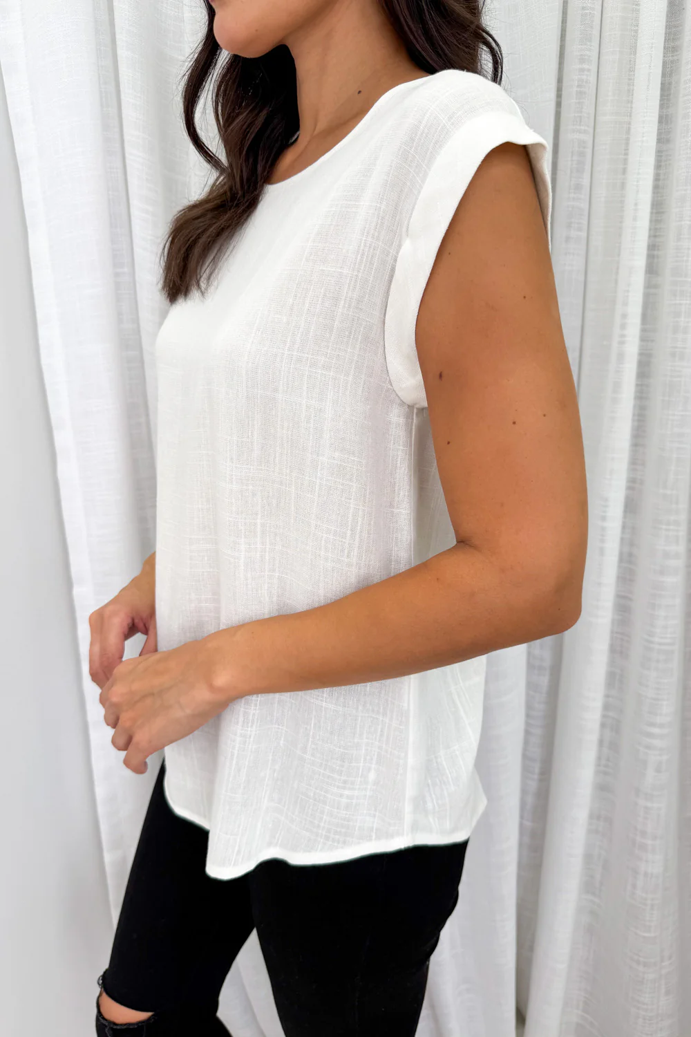 Bailey Top - White - Image 4