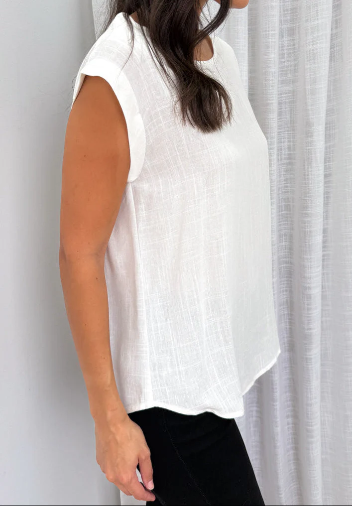 Bailey Top - White - Image 5