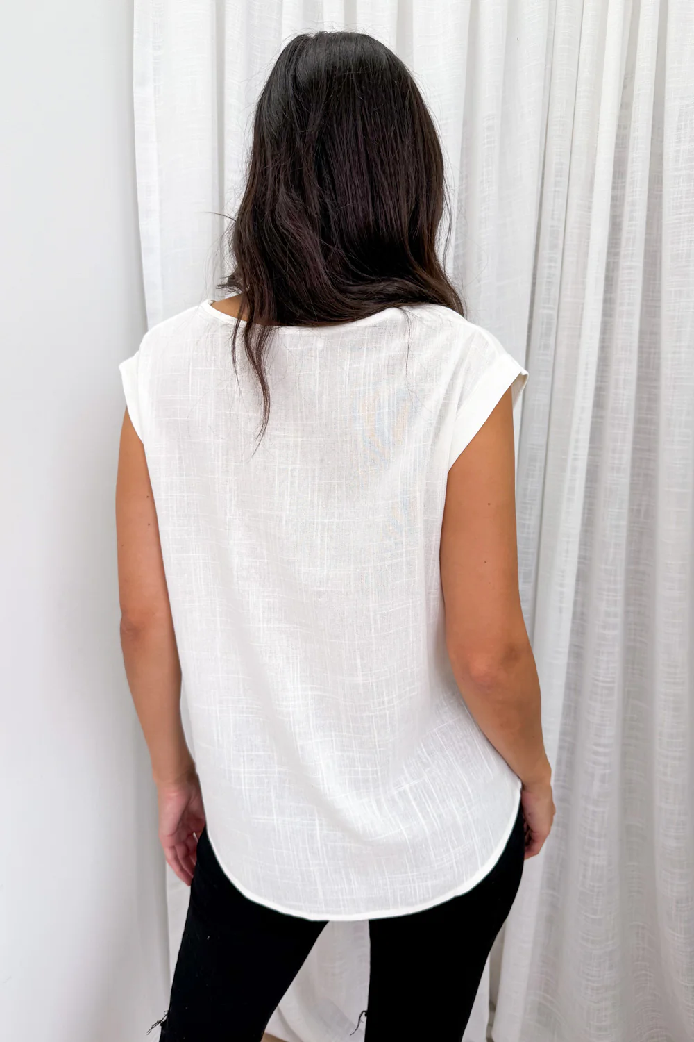 Bailey Top - White - Image 6