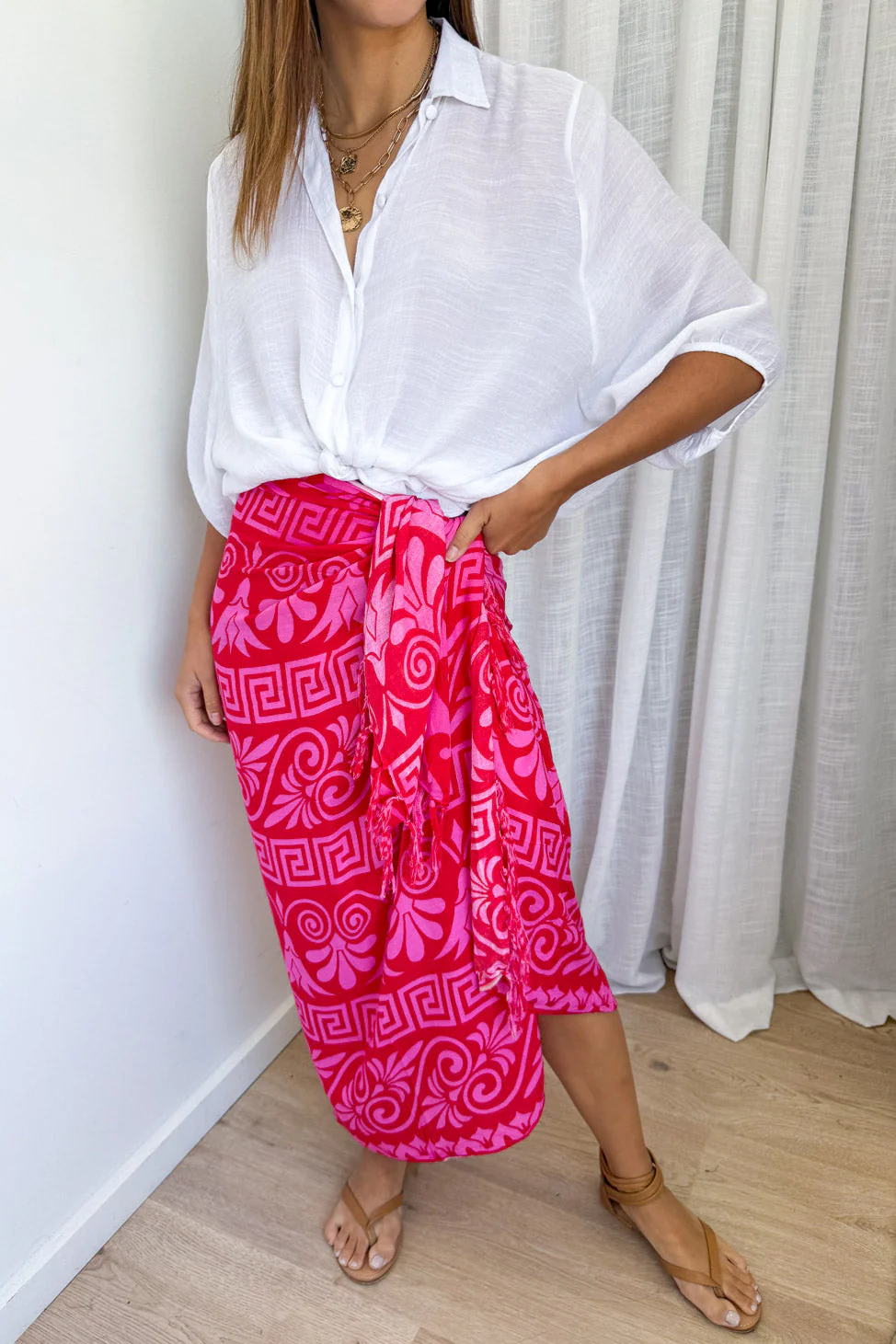 Beach Sarong - Black - Image 17