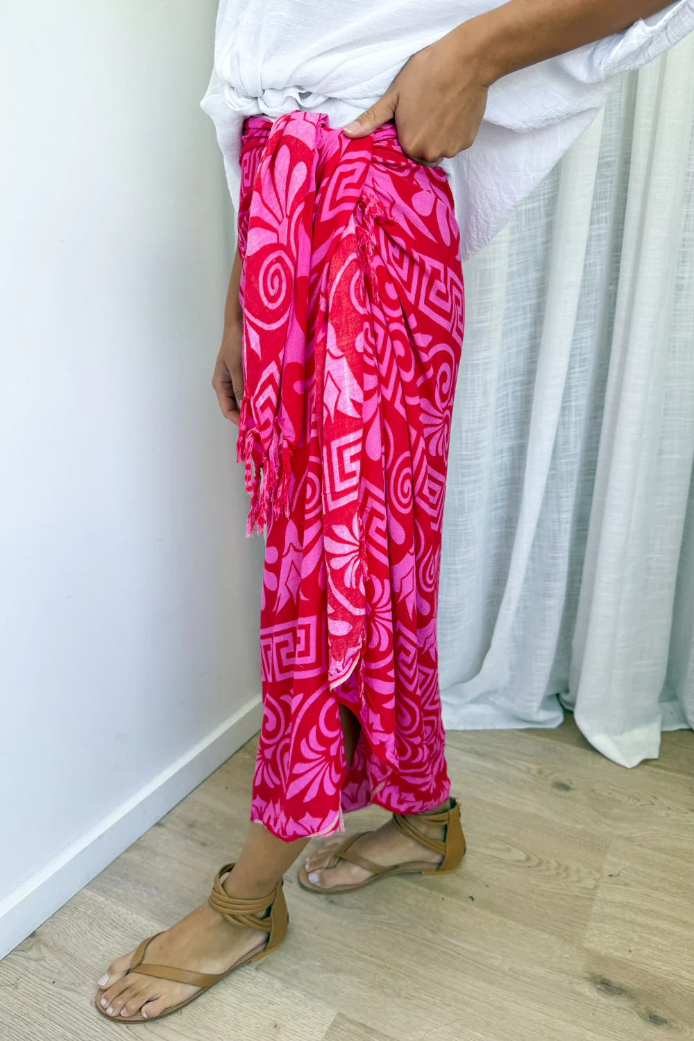 Beach Sarong - Black - Image 19