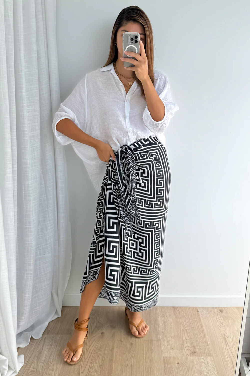 Beach Sarong - Black - Image 40