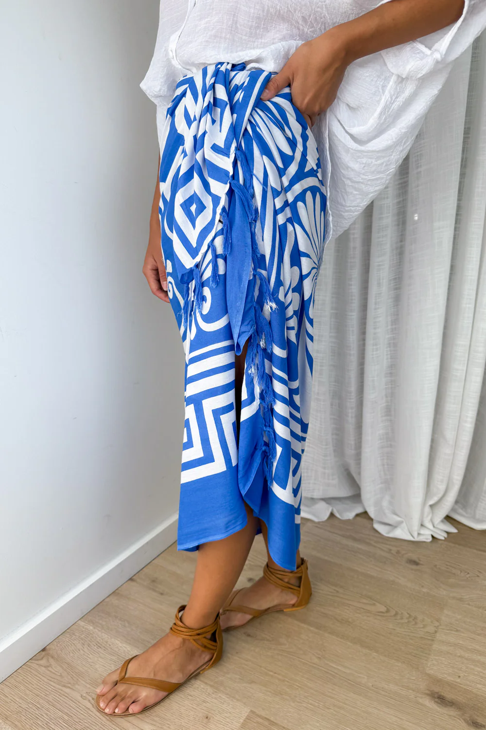 Beach Sarong - Black - Image 45