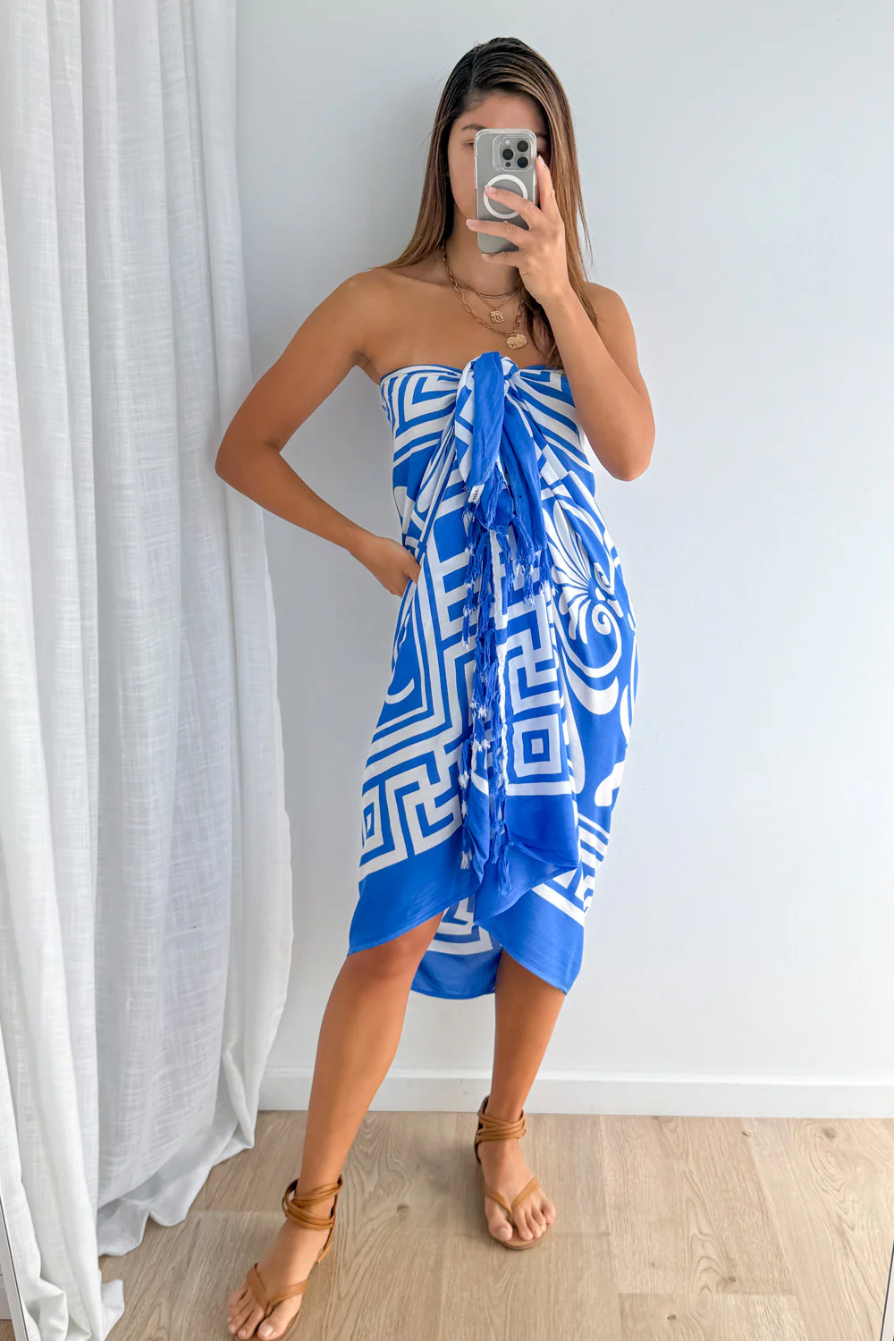 Beach Sarong - Black - Image 49