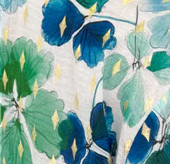Berkley Blouse - Green Floral - Image 15