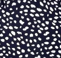 Birdie Dress - Navy White Spot - Image 11