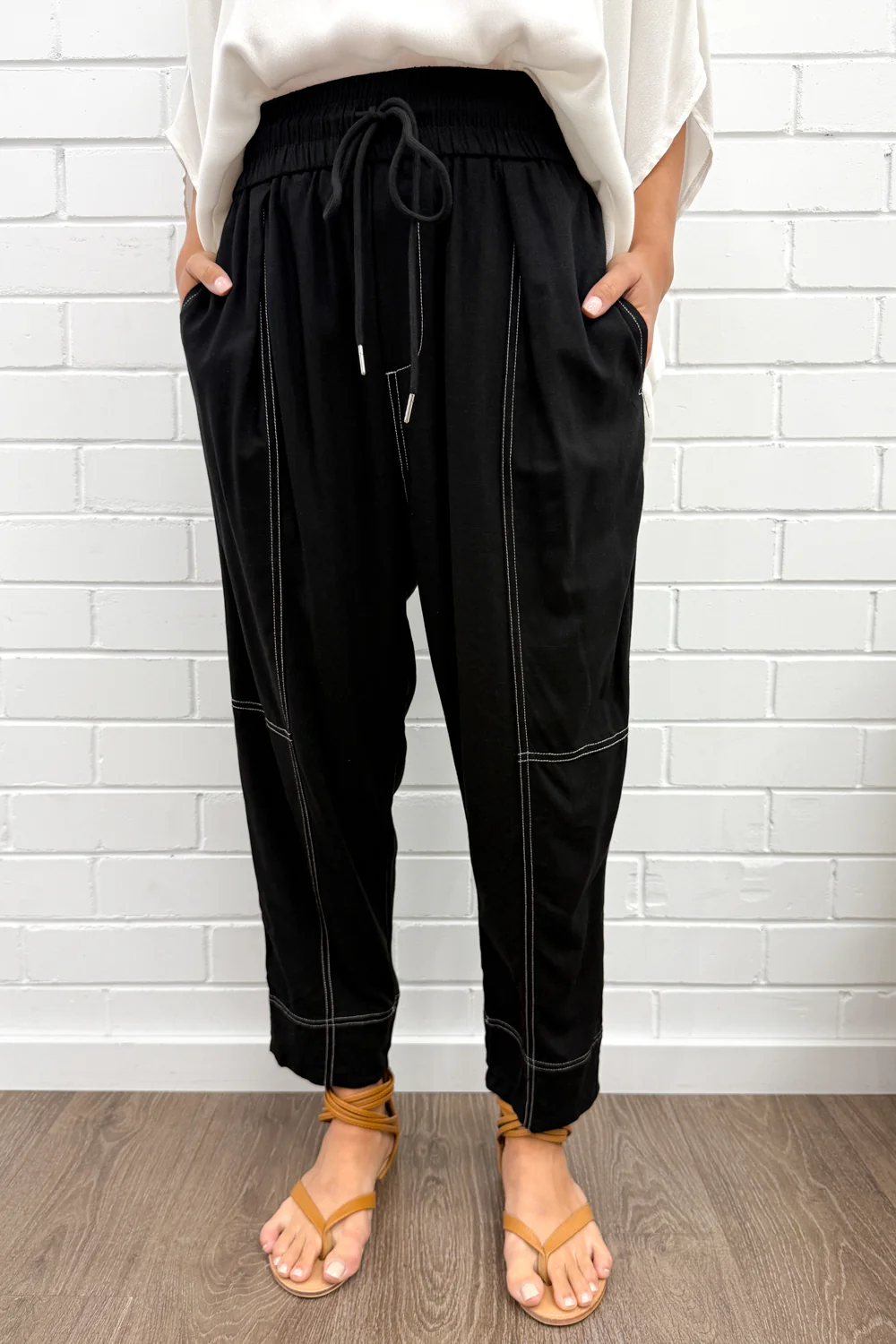 Blair Pants - Black - Image 3