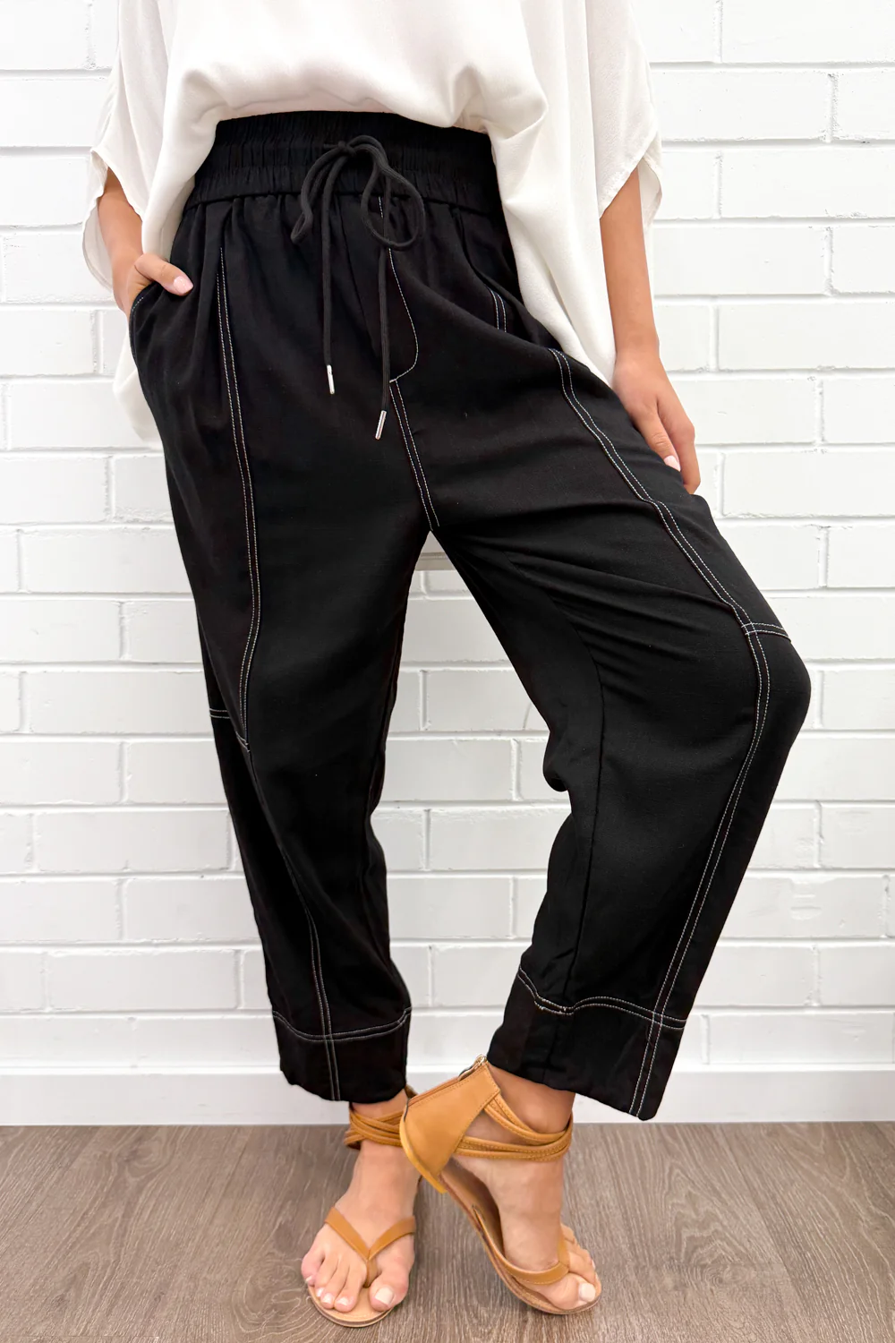 Blair Pants - Black - Image 4